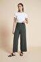 Solid Wide-Leg Pants