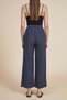 Classic Button-Front Wide-Leg Pants - 5