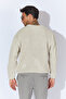 Crew Neck Oversize Basic Sweater - Stone |   Mew515256-01 - 5
