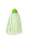 Microfiber Mop, Light Green, Machine Washable, Thin Handle Compatible