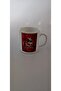 Gray Wolf Printed Mug, Turkish Gift Mug Cup