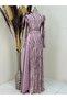 Beaded Eslina Evening Gown with Hempendant Detail
