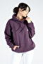 Women's Cotton Hooded Sweatshirt - Stylish and Simple Design / Different Color Choices