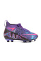 Boy's Crampon Air 600 F with Purple Fuchsia Socks