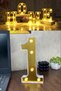 Decorative Led Lighted 3D Number 1 Large Size Organization Birthday Celebration - 2