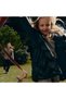 Girl's Fur Collar Winter Anorak Coat Black L26K5847 - 2