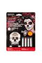 Dead Skull Makeup Set, Multicolor, 4 Pieces