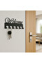 Metal Welcome Written Metal Keychain Hanger |   Wall Mounted Stylish Key Holder Decorative Key Hanger Key Rack Wall Key Holder Key Organizer Entrance Hall Doorway Key Collector - 2
