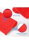 Microfiber Cloth - 5 pcs Automotive Microfibre Towels RED - 2