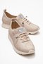 Knitted comfort soft sole women's shoes beige denim beige