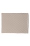 Polyester Pillowcase, Diamond Pattern, Beige, 70x50 cm