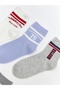 Lcw Kids Ecru Patterned Girl's Socks 5-Piece - 2