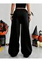 Black Women's Baggy Oversized Plus Size Sportswear Quality Loose Fit Stretchy Comfortable Fabric Sweatpants430 - 2