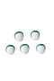 Thimble 5 Pieces Needle Non-Sinkable Plastic Thimble Small - 2