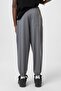 Basic Elasticated Oversize Sweatpants Light Smoke - 4