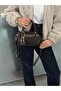 Abronia Brown Bag Women's Shoulder Bag with Charm Gift