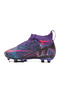 Boy's Crampon Air 600 F with Purple Fuchsia Socks - 2