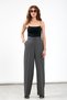 Women's Trousers Wide Leg Pants Stretch Fabric Loose Leg Casual Antsarit Back Flato Pocketed High Waist - 7