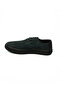 2182 Black Nubuck Leather Men's Casual Shoes - 3
