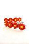 - Hülya 6683 Handmade Flower Patterned Polymer Clay Set of 2 Clip-On Hair Clips / 8 cm - 4