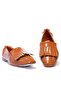 Zeo Women's Genuine Patent Leather Ballerinas 151129 - 6