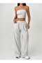 Women's Baggy Oversized Plus Size Sportswear Quality Loose Fit Stretchy Comfortable Fabric Sweatpants R6 - 4