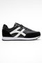 Lace-Up Women's Sports Shoes; Black White - 2