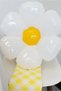 Daisy Shaped Foil Balloon Set of 3 Birthday Party and Special Occasion Decoration - 4