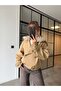 Fur Collar Mink Trench Coat - 3