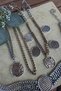 ZR Model Disc 3-Piece Necklace Set (44+53+70+84cm) - 3
