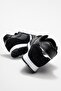 Lace-Up Women's Sneakers; Black - 4