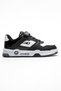 Velcro Children's Sports Shoes; White Black - 2
