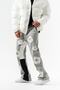 Tear Embossed Print Baggy Sweatpants - 2