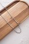 Steel Rectangular Men's Chain Necklace 3mm Does Not Tarnish - 2