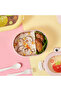 Cartoon Lunch Box, Portable 2 Compartment Storage Container for Teenagers and Children at School - 3