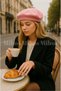 Pink Painter French Hat - 3