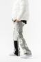 Tear Embossed Print Baggy Sweatpants - 3