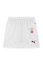 Elastic Waist Plain Red - White Boys' Shorts 77967302-Gsk Shorts Replica Jr W/O