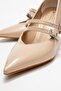 Women's Mesh Front and Back Open Heeled Sandals Ten Rugan - 3