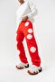 Hood Flow Embroidery Detailed Sweatpants - 3