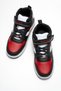 Velcro Children's Sports Shoes; Black Red - 5
