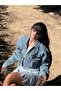 Oversize Denim Ceket