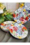 Italy Garden Pasta Plate Set of 6