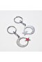 Keychain Bag Accessory Moon Star Keychain with Stones - 4