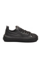 Black Lace-Up Unisex Sports Shoes Grov 410 g - 2