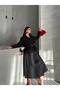 Women's Oversize Long Lined Belted Double Button Trench Coat