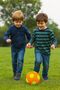 High-Visibility Soccer Ball (football), Orange and Neon Yellow, Training Size - 2