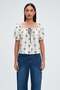 Printed Off-Shoulder Top - 2