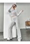 Women's Ribbed Two-Piece Set - 2