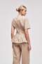 Solid Ruffled Half-Sleeve Top - 7